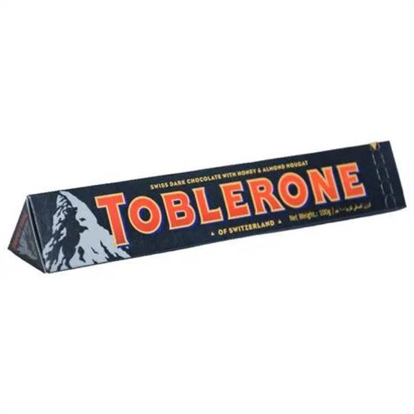Toblerone Dark Chocolate With Honey And Almond Nougat Imported